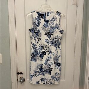 Alyx Blue and White Floral Dress